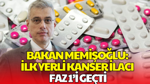 Bakan Memişoğlu Duyurdu: Kanser Tedavisinde Önemli Çalışma